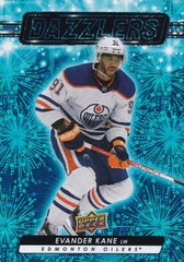 2023-24 Upper Deck Series 1 Dazzlers Blue Evander Kane #DZ-15 Edmonton Oilers